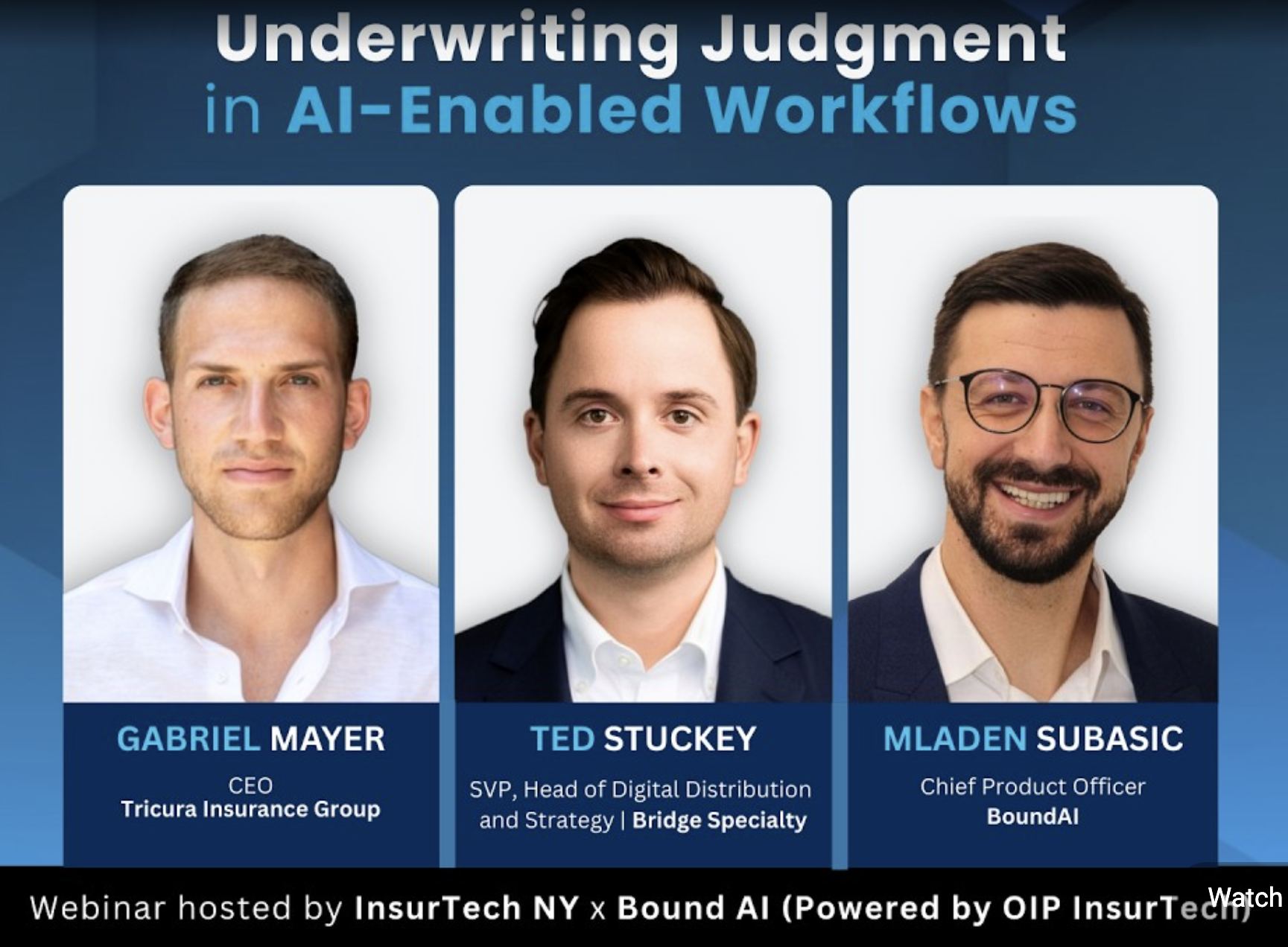 Podcast with Ted Stuckey and InsurTechNY